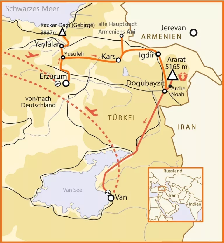 Pontisches Gebirge und Ararat