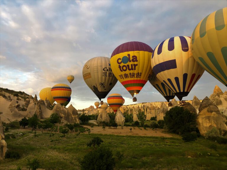 Kappadokien Ballons nah